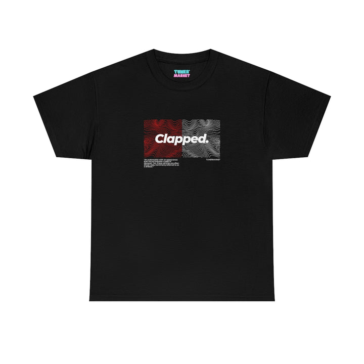 CLAPPED TEE